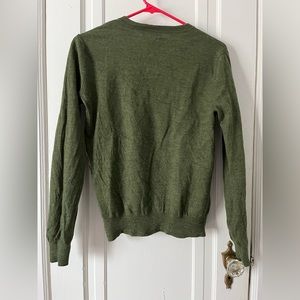 Banana Republic Green Wool Sweater, S